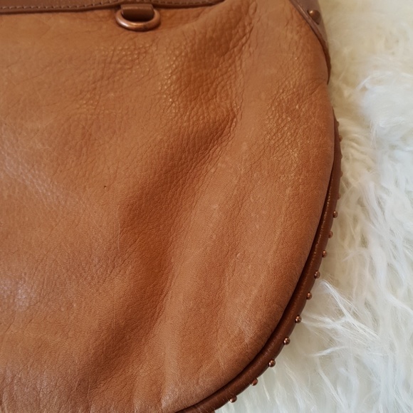 Kate Landry Hobo, two tone brown w/copper hardware - Picture 8 of 8